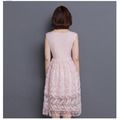 夏季公主風櫻花粉立體羽毛連身裙_3 夏季公主風櫻花粉立體羽毛連身裙_3