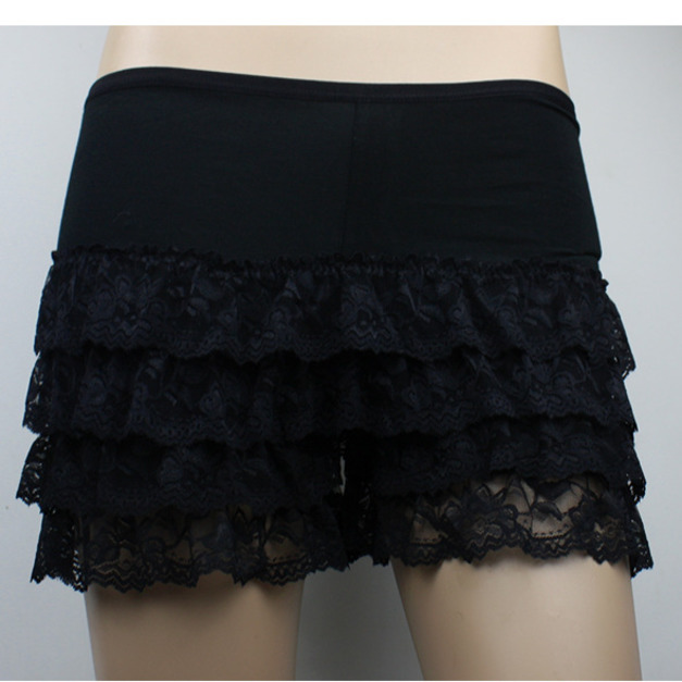四層蕾絲蛋糕莫代爾安全褲170726004