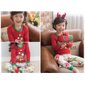 韓版中大童純棉上衣+長褲二件套裝/家居服(聖誕樹)_2 韓版中大童純棉上衣+長褲二件套裝/家居服(聖誕樹)_2