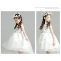 氣質款花朵白色婚紗禮服/花童/公主裙_3 氣質款花朵白色婚紗禮服/花童/公主裙_3