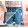 【韓國正品】夏裝中大童彈力牛仔短裙/裙褲_4 【韓國正品】夏裝中大童彈力牛仔短裙/裙褲_4