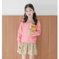【韓國正品】春秋新款中大童粉色拼接碎花假二件連衣裙_10 【韓國正品】春秋新款中大童粉色拼接碎花假二件連衣裙_10