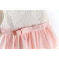 夏裝韓版女寶寶蕾絲蝴蝶結公主裙/生日禮服(粉色)送髮帶_2 夏裝韓版女寶寶蕾絲蝴蝶結公主裙/生日禮服(粉色)送髮帶_2