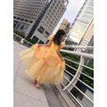 萬聖節cosplay優雅長款公主裙/蓬蓬裙(黃色)_2 萬聖節cosplay優雅長款公主裙/蓬蓬裙(黃色)_2
