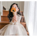 【韓國正品】2020秋款中大童蕾絲蓬蓬公主裙(米白色)_1 【韓國正品】2020秋款中大童蕾絲蓬蓬公主裙(米白色)_1