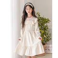 【韓國正品】2020秋款中大童荷葉邊蕾絲公主裙_5 【韓國正品】2020秋款中大童荷葉邊蕾絲公主裙_5