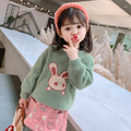 2020冬款韓版可愛小兔子百搭針織毛衣/上衣_2 2020冬款韓版可愛小兔子百搭針織毛衣/上衣_2