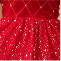 2020冬款加絨韓版中大童金絲絨紅色閃亮公主裙_3 2020冬款加絨韓版中大童金絲絨紅色閃亮公主裙_3