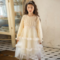 2021春裝韓版中大童長袖蕾絲花邊蓬蓬長款公主裙_4 2021春裝韓版中大童長袖蕾絲花邊蓬蓬長款公主裙_4