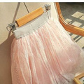2021夏裝韓版中大童閃亮澎澎網紗半身裙/短裙(3色)_4 2021夏裝韓版中大童閃亮澎澎網紗半身裙/短裙(3色)_4