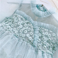 2021夏裝韓版甜美花朵網紗澎澎蛋糕公主裙/花童/小禮服(淺藍色)_5 2021夏裝韓版甜美花朵網紗澎澎蛋糕公主裙/花童/小禮服(淺藍色)_5