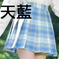 2021夏裝韓版中大童格子裙防走光裙褲(4色)A_4 2021夏裝韓版中大童格子裙防走光裙褲(4色)A_4