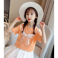 2021夏裝韓版中大童蝴蝶結純棉寬鬆上衣/T恤(3色)_10 2021夏裝韓版中大童蝴蝶結純棉寬鬆上衣/T恤(3色)_10