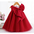 2021夏裝韓版大蝴蝶結公主裙/花童/畢業典禮/生日禮服(紅色) 2021夏裝韓版大蝴蝶結公主裙/花童/畢業典禮/生日禮服(紅色)