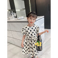 2021夏裝韓版中大童圓點澎澎袖連衣裙_5 2021夏裝韓版中大童圓點澎澎袖連衣裙_5