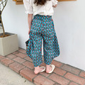 2021夏裝韓版復古花色闊腿褲/渡假休閒褲_3 2021夏裝韓版復古花色闊腿褲/渡假休閒褲_3