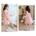 2021夏裝韓版中大童小清新寬版飛袖連衣裙(粉色)現貨_4 2021夏裝韓版中大童小清新寬版飛袖連衣裙(粉色)現貨_4