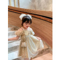 2021夏裝韓版大中小童輕奢香檳公主裙(3款)_4 2021夏裝韓版大中小童輕奢香檳公主裙(3款)_4