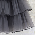 2021夏裝韓版中大童蛋糕澎澎裙/半身裙(深灰色)_5 2021夏裝韓版中大童蛋糕澎澎裙/半身裙(深灰色)_5