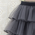 2021夏裝韓版中大童蛋糕澎澎裙/半身裙(深灰色)_1 2021夏裝韓版中大童蛋糕澎澎裙/半身裙(深灰色)_1