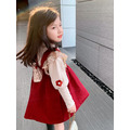 2021冬裝韓版中大童蝴蝶結復古燈芯絨加絨背心裙(2色)_1 2021冬裝韓版中大童蝴蝶結復古燈芯絨加絨背心裙(2色)_1