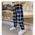2021冬裝加絨韓版中大童格子長褲/休閒褲_3 2021冬裝加絨韓版中大童格子長褲/休閒褲_3