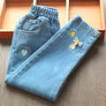 2022夏款韓版中大童愛心汽球刺繡磨白水洗牛仔褲/長褲_3 2022夏款韓版中大童愛心汽球刺繡磨白水洗牛仔褲/長褲_3