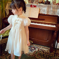夏裝韓版中大童甜美中國風立領蓬蓬袖公主裙_2 夏裝韓版中大童甜美中國風立領蓬蓬袖公主裙_2
