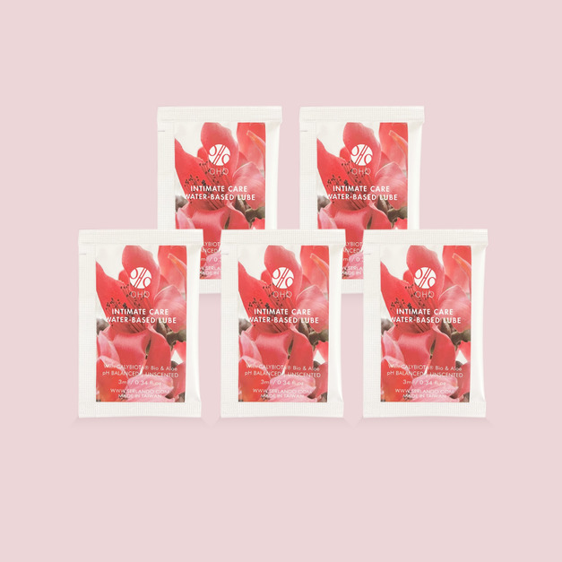 OHO|私密護理潤滑液 旅行包五入組 3mlx5