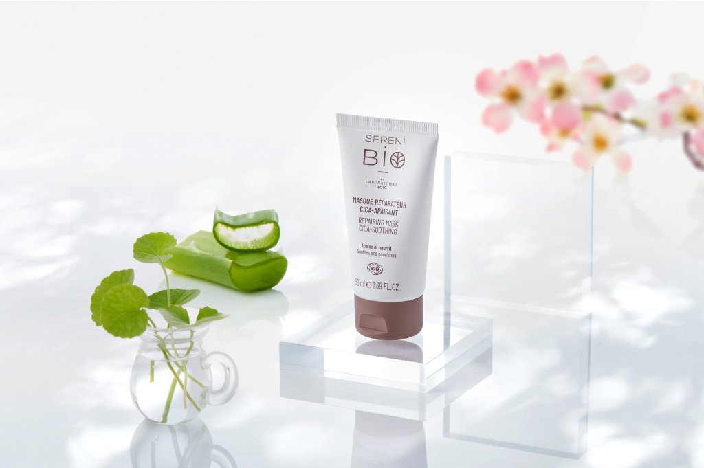 SereniBIO 宓碧優的修護面膜,有機認證、純素、公平交易,舒緩癌療期間以及休養期肌膚不適,以及舒緩手足症候群PPE