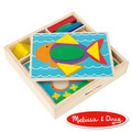 Melissa & Doug 幼兒幾何積木/10面拼板(35pcs)_1 Melissa & Doug 幼兒幾何積木/10面拼板(35pcs)_1