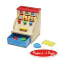 Melissa & Doug 可刷卡木製收銀機組_1 Melissa & Doug 可刷卡木製收銀機組_1