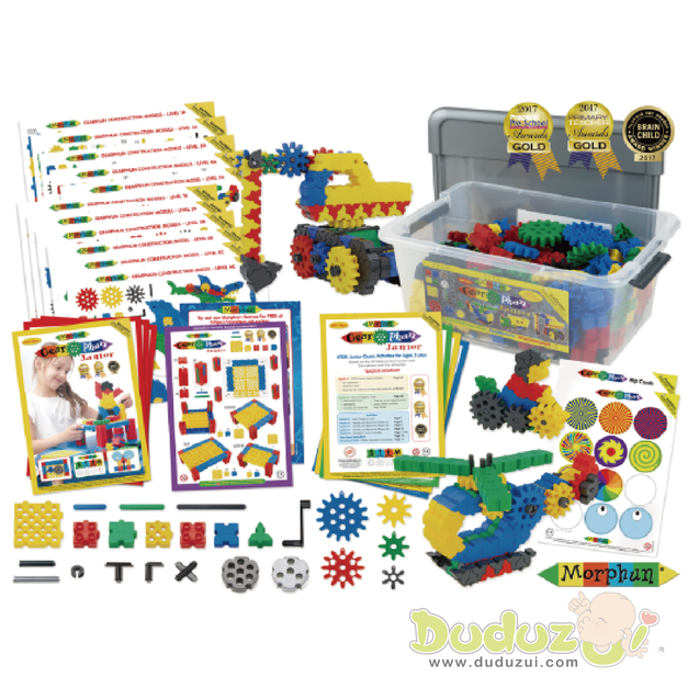 Morphun 莫兒方創意積木/Gearphun齒輪標準(300pcs) Morphun 莫兒方創意積木/Gearphun齒輪標準(300pcs)