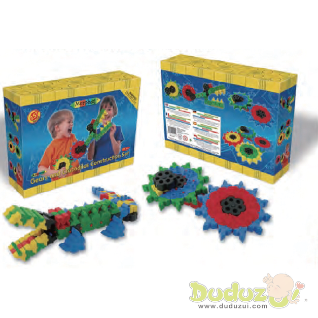 Morphun 莫兒方創意積木/Crocodile鱷魚齒輪(270pcs) Morphun 莫兒方創意積木/Crocodile鱷魚齒輪(270pcs)