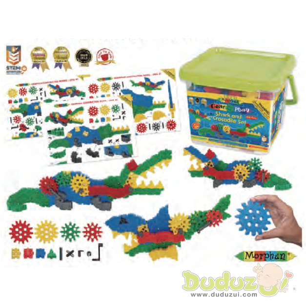 Morphun 莫兒方創意積木/Shark動物創意(200pcs) Morphun 莫兒方創意積木/Shark動物創意(200pcs)