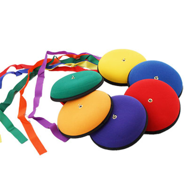 isport 彩帶飛盤組/6入 isport 彩帶飛盤組/6入