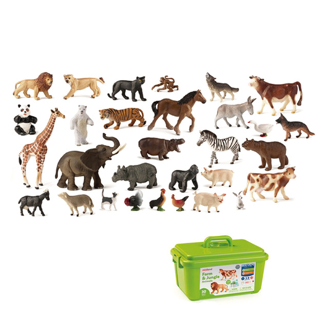 【西班牙miniland】大尺寸動物星球30件組(含收納盒) 【西班牙miniland】大尺寸動物星球30件組(含收納盒)