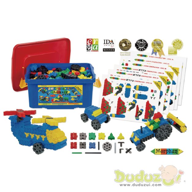 Morphun 莫兒方創意積木/Junior Xtra 超值版(400pcs) Morphun 莫兒方創意積木/Junior Xtra 超值版(400pcs)