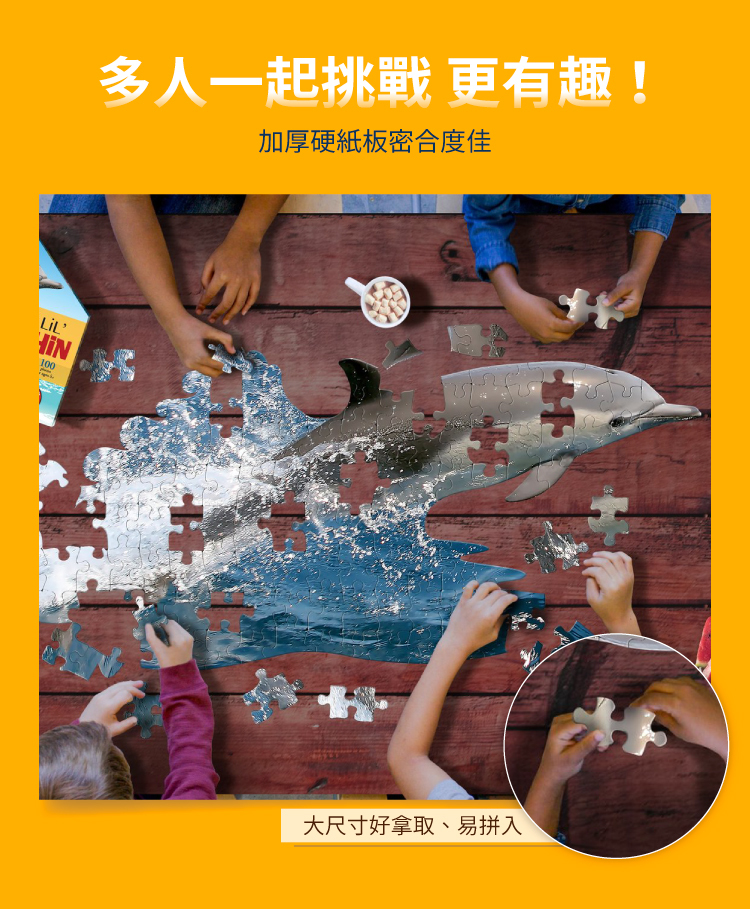 I AM 拼圖 | 我是海豚, 100 系列