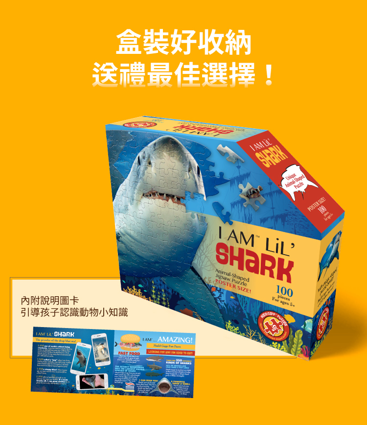 I AM 拼圖 | 我是大白鯊, 100 系列