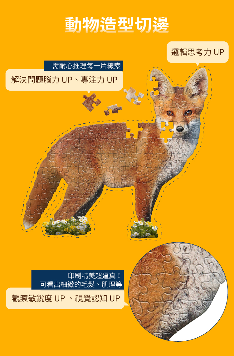 I AM 拼圖|我是狐狸, 100 系列