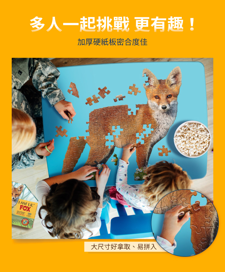 I AM 拼圖|我是狐狸, 100 系列