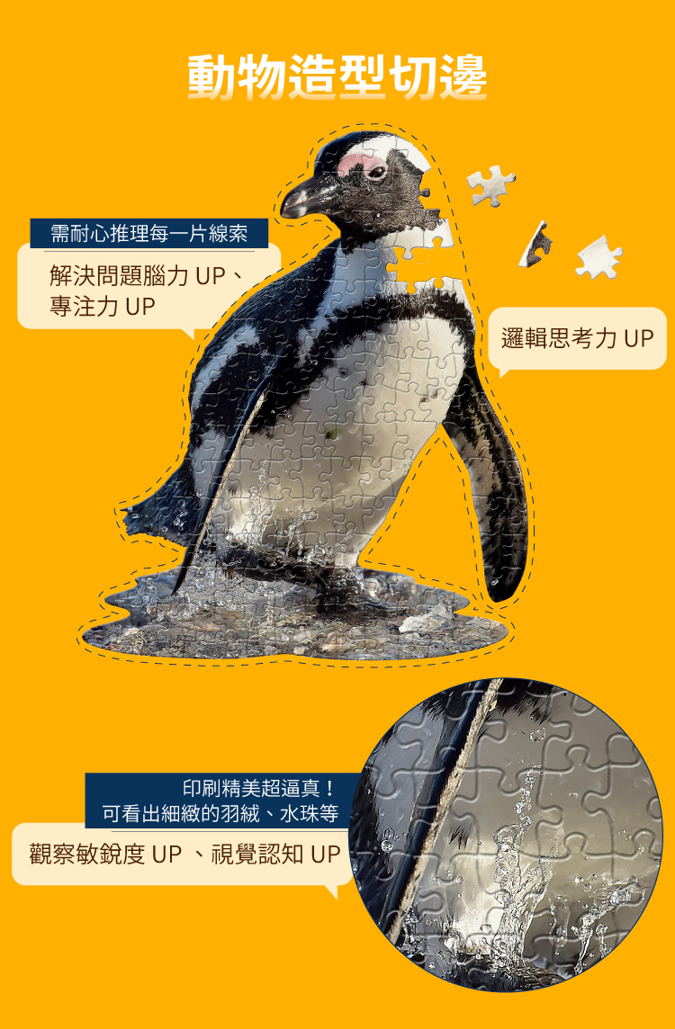 I AM 拼圖|我是企鵝, 100 系列