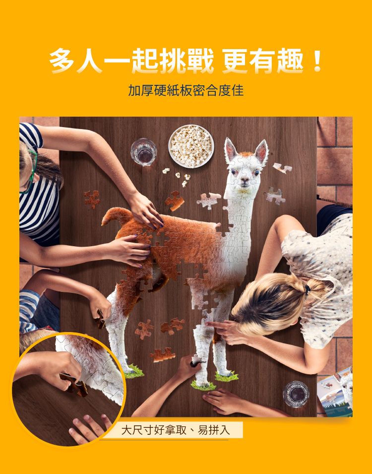 I AM 拼圖|我是大羊駝, 100 系列