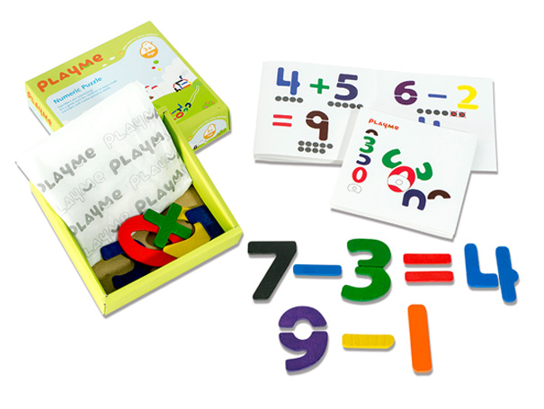 PlayMe Toys 數字拼圖