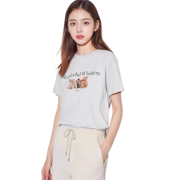多隻橘貓印花寬鬆T恤(多款可選) 多隻橘貓印花寬鬆T恤(多款可選)