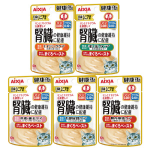 AIXIA 愛喜雅 11歲健康軟包系列40g-隨機12包/盒 AIXIA 愛喜雅 11歲健康軟包系列40g-隨機12包/盒