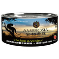 Ambrosia 安柏希雅 無穀全營養主食貓罐-雞肉+鹿肉+草莓 150g Ambrosia 安柏希雅 無穀全營養主食貓罐-雞肉+鹿肉+草莓 150g