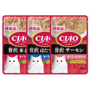 CIAO 巧餐包 綜合營養食35g-隨機口味16包/盒 CIAO 巧餐包 綜合營養食35g-隨機口味16包/盒