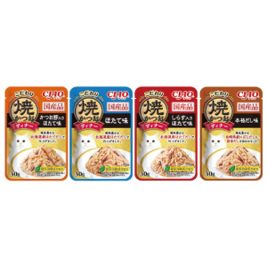 CIAO 鰹魚燒晚餐凍餐包30g-隨機口味 16包/盒 CIAO 鰹魚燒晚餐凍餐包30g-隨機口味 16包/盒
